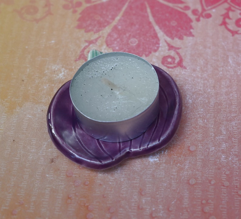 Teaspoon rest. Pumpkin ring holder. Coffee spoon rest. Chopstick rest. Thanksgiving trinket dish. Pill holder. Spooky tea light holder.