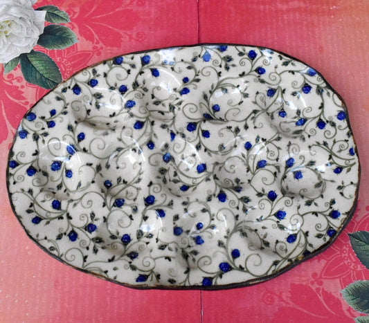 Deviled egg tray. Ceramic egg tray. Egg tray. Deviled egg holder. Egg holder. Egg tray. Deviled egg platter.