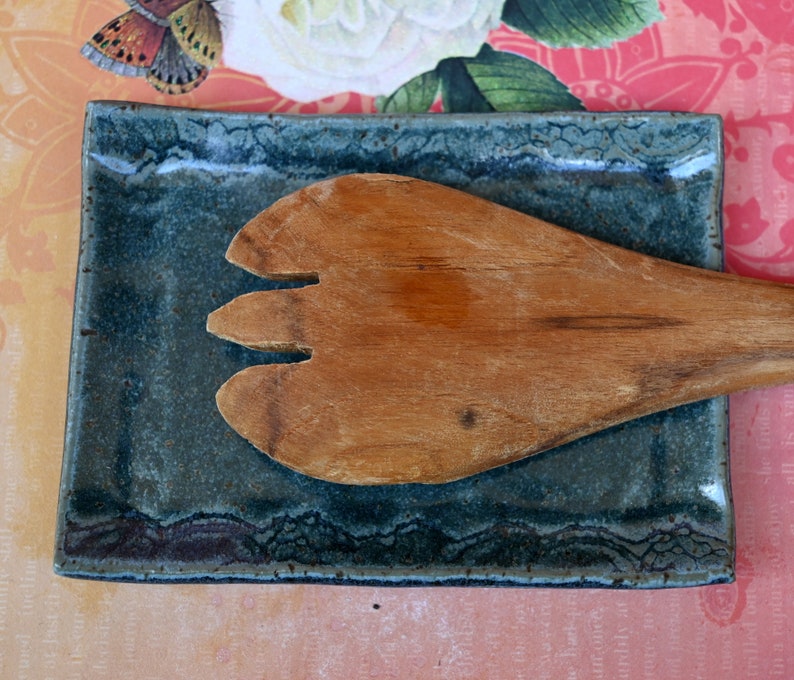 Owl soap holder. Soap dish. Owl spoon rest. Ring holder. Owl ring holder. Owl tea bag rest. Owl dish. Owl jewelry holder. Owl mama and baby