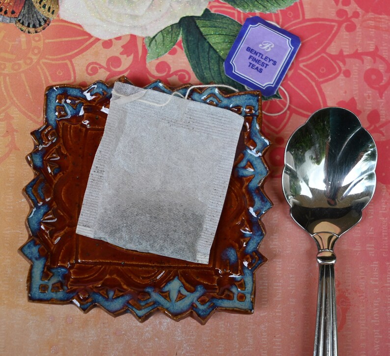 Owl trinket dish. Teaspoon rest. Tea bag rest. Spoon rest. Ring holder. Owl jewelry holder. Trinket dish. Tea light holder. Chopstick rest.
