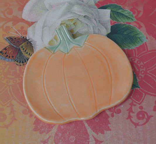 Tea bag rest. Teaspoon rest. Thanksgiving Pumpkin ring holder. Chopstick rest. Thanksgiving trinket dish. Pill holder. Tea light holder.