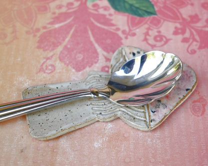 Mushroom teaspoon rest. Amanita mushroom tea bag rest. Mushroom trinket dish. Mushroom ring holder. Chopstick rest. Tea light holder