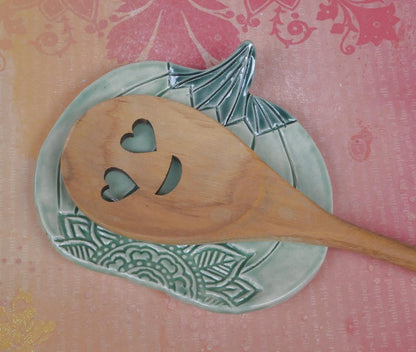 Thanksgiving spoon rest. Halloween pumpkin. Mandala dish. Thanksgiving pumpkin dish. Soap holder. Teaspoon rest. Tea bag rest. Ring holder.