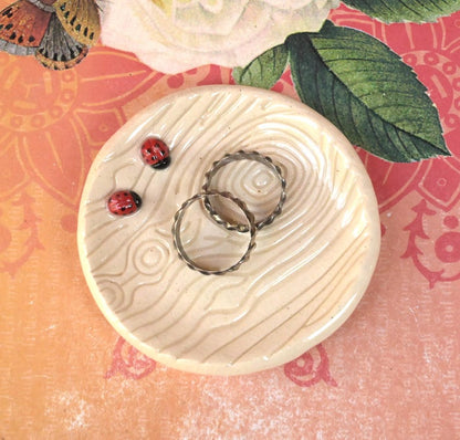 Ladybug ring holder. Tea bag rest. Teaspoon rest. Coffee spoon rest. Tea light holder. Trinket dish. Chopstick rest. Pill holder