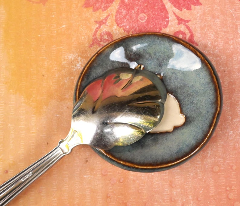 Bunny Rabbit ring holder. Bunny dish. Tea bag holder. Teaspoon rest. Trinket dish. Chopstick rest. Tea light holder. Pill holder